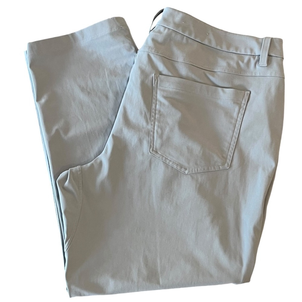 Lululemon Pants Mens 38 Gray 27" ABC 5 Pocket Performance LM5AQHS.0